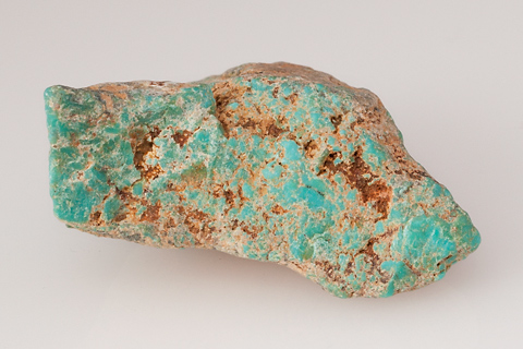 Turquoise from Burtis mine in Cripple Creek, Colorado