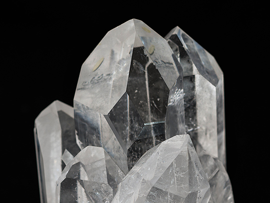 s face as diamond face/ right-handed quartz