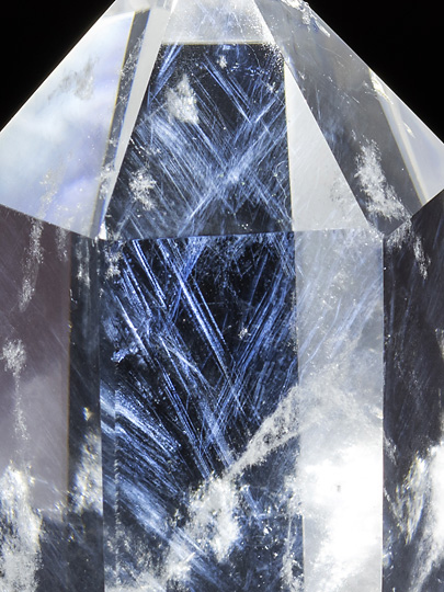 blue needle aka angel feather quartz